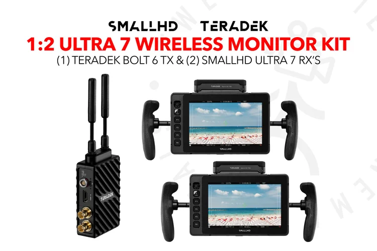 1:2 Ultimate Handheld Kit | Teradek Bolt 6 750 TX & (2) SmallHD Ultra 7 RX's