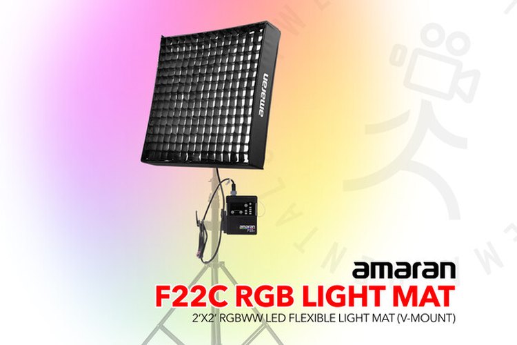 amaran F22C RGB LED Flexible Light Mat w/ stand & sandbag