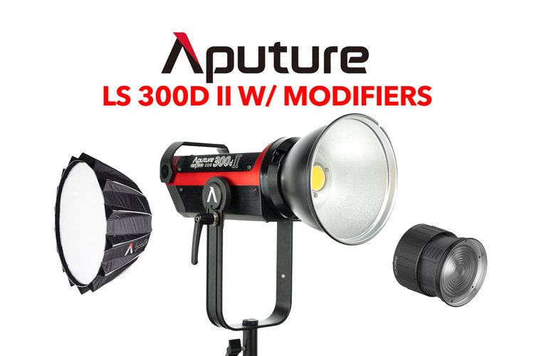 Aputure Light Storm LS C300d II w/ modifier options
