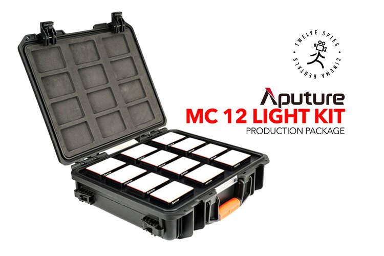 Aputure MC 12-Light Production Kit with Charging Case