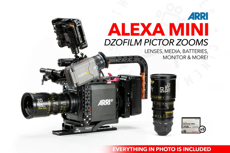 ARRI Alexa Mini x DZOFilm Pictor Zooms Package