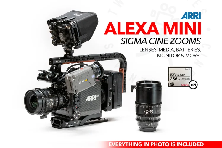 ARRI Alexa Mini x Sigma Cine Zooms Package