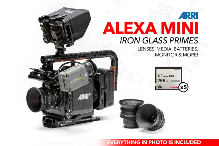 ARRI Alexa Mini x Vintage Iron Glass Primes Package