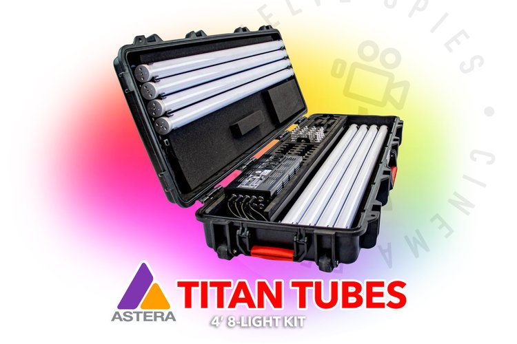 Astera Titan Tube RGB LED Tube 8-Light Kit