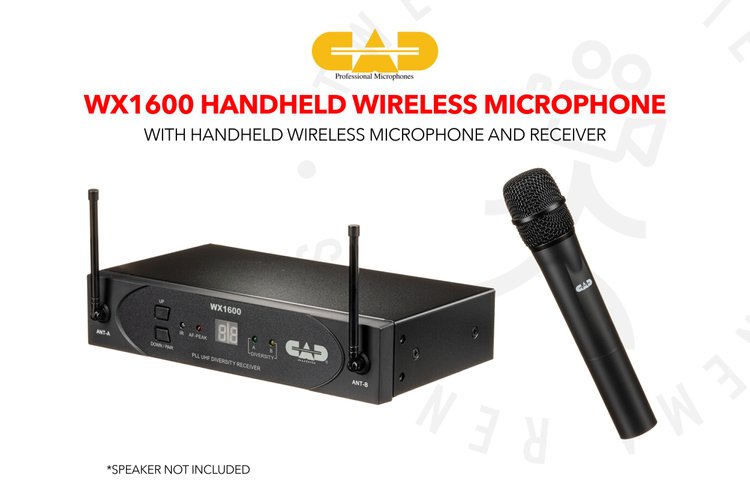 CAD WX1600 Handheld Wireless Handheld Microphone System
