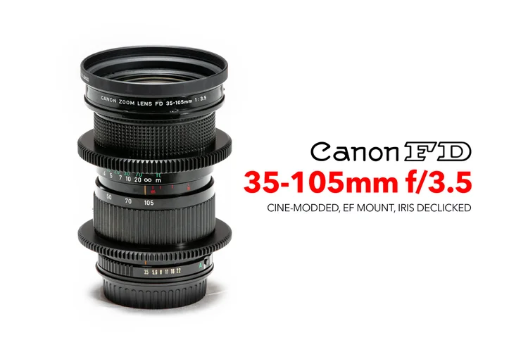 Canon FD 35-105mm f/3.5 (EF Mount)