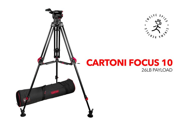 Cartoni Focus 10 Fluid Head Tripod (26lb payload)