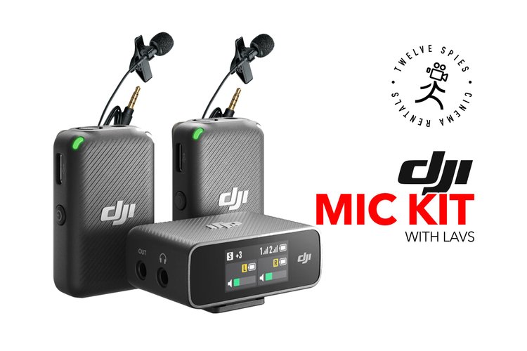 DJI MIC Kit with Shure Omnidirectional Lavs