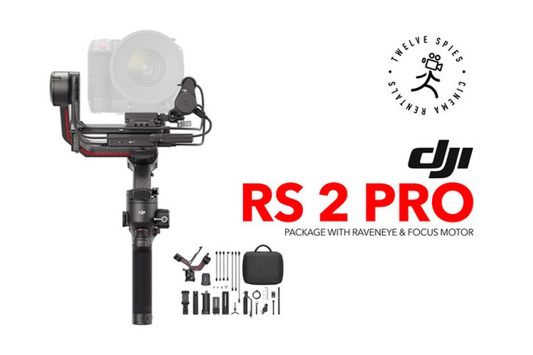 DJI RS 2 Pro Gimbal Stabilizer Combo w/ RavenEye & Focus Motor