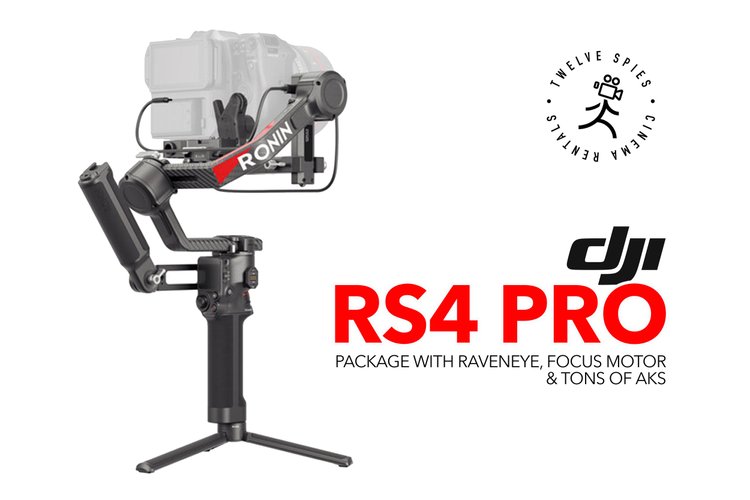 DJI RS4 Pro Gimbal Kit w/ RavenEye | Focus Motor | tons of AKS