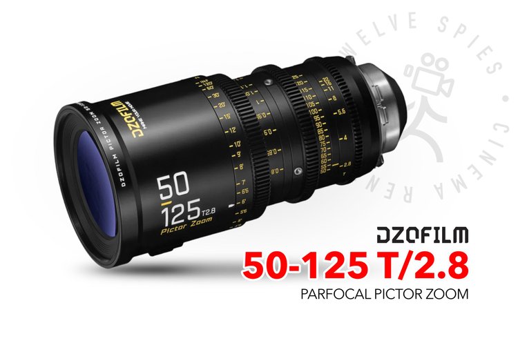 DZOFilm Pictor 50-125mm T2.8 Parfocal Cine Zoom (EF or PL mount)
