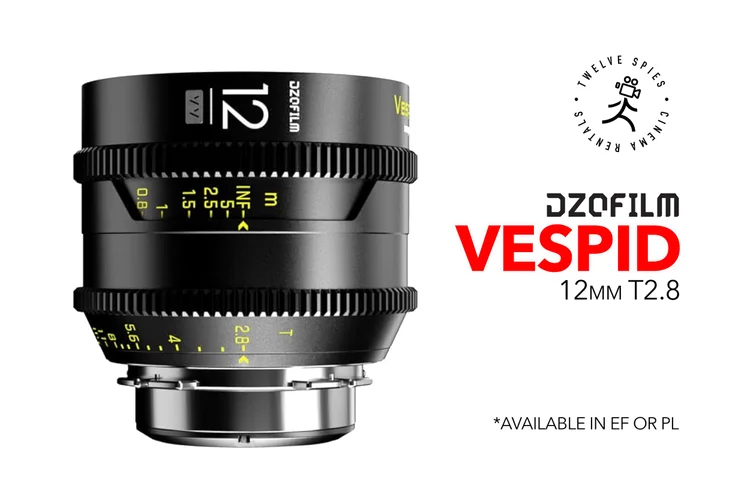 DZOFilm Vespid 12mm T2.8 Full Frame Prime Lens (EF or PL)
