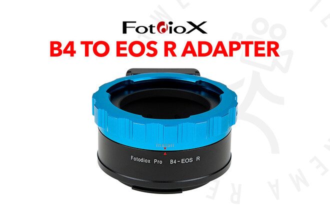 Fotodiox Pro Lens Mount Adapter B4 to EOS R Mount