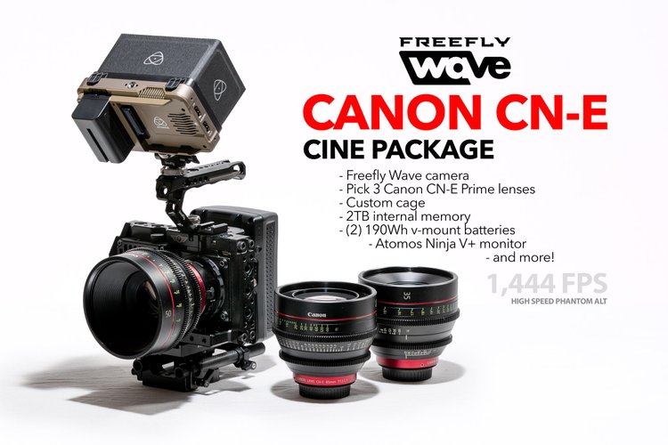 Freefly Systems Wave High Speed Camera (2TB) - Canon CN-E Cine Kit