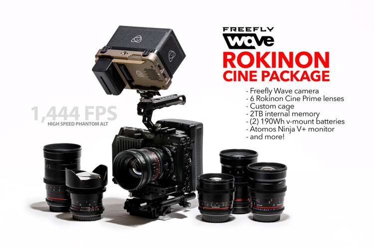 Freefly Systems Wave High Speed Camera (2TB) - Rokinon Cine Kit