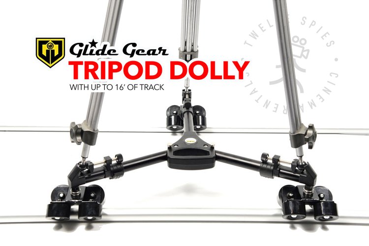 Glide Gear Tripod Dolly with 12' of track