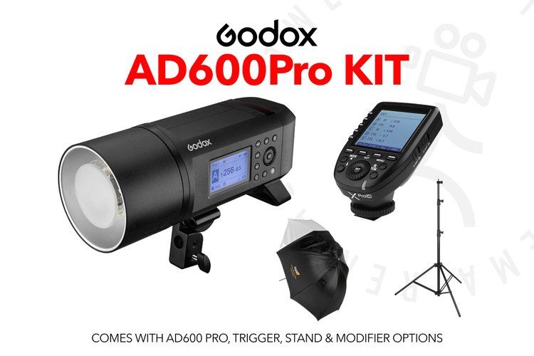 Godox AD600 Pro Witstro Photography Strobe/Flash Kit with trigger & modifiers!