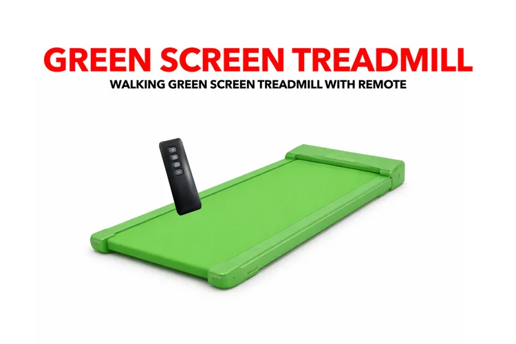 Green Screen Treadmill with remote