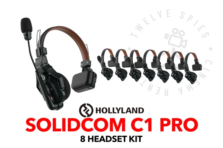 Hollyland Solidcom C1 Pro 8-Person Wireless Intercom Package