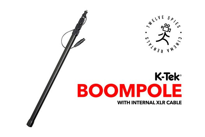 K-Tek KE-89CC Boompole with Internal XLR Cable