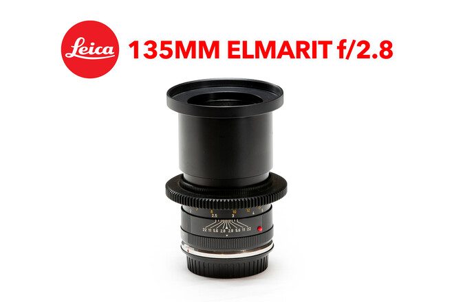 Leica R 135mm Elmarit f/2.8 (EF mount)