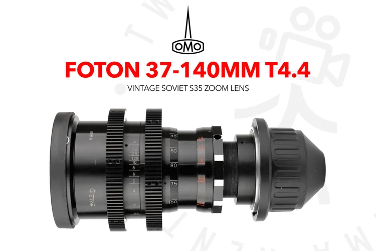 Lomo Foton 37-140mm T4.4 Vintage Soviet Zoom Lens
