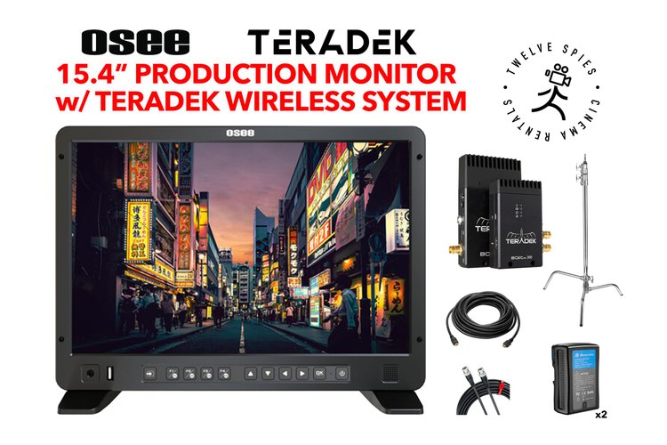 OSEE Megamon 15 Production Monitor with Teradek