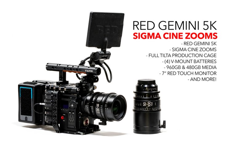 RED Gemini 5K S35 w/ Sigma Cine Zooms