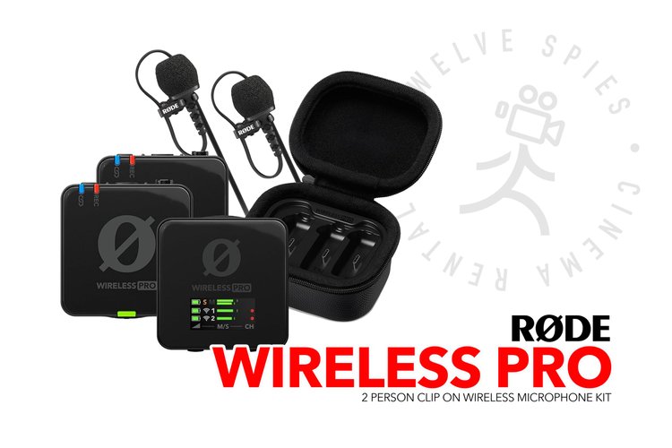 RODE Wireless PRO Wireless Microphone Kit with Lavs