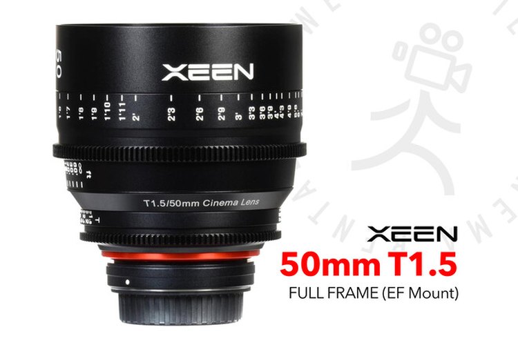 Rokinon XEEN 50mm T1.5 (EF mount)