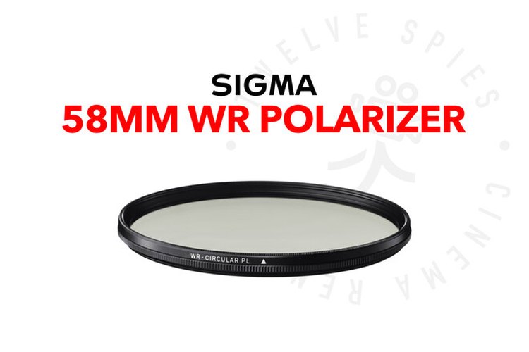 Sigma 58mm WR (water-repellent) Circular Polarizer Filter