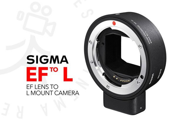 Sigma MC-21 EF-Lens to L-Mount camera adapter