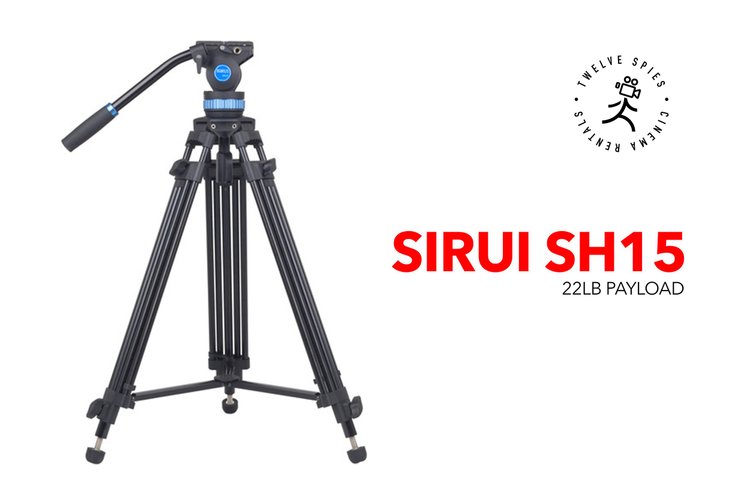 Sirui SH15 Aluminum tripod (22lb payload)
