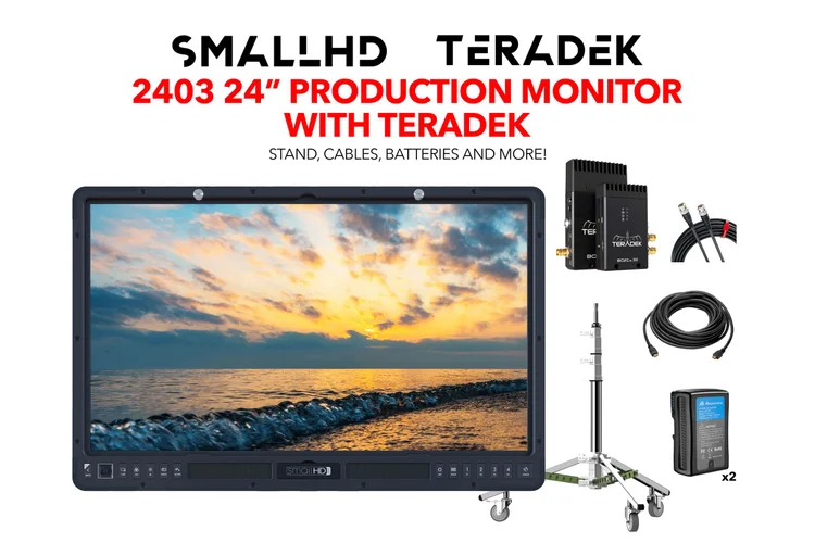 SmallHD 2403 24-in Production Monitor with Teradek options!