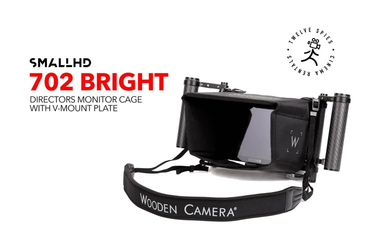 SmallHD 702 Bright 7-in Field Monitor with Directors Monitor cage
