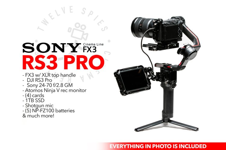 Sony FX3 | DJI RS3 Pro | Sony 24-70 f/2.8 | & tons of AKS!