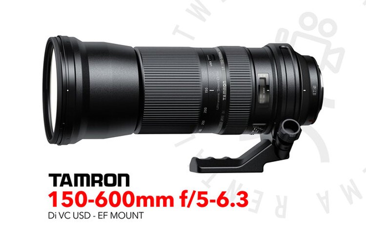 Tamron SP 150-600mm f/5-6.3 Di VC USD Lens (EF mount)