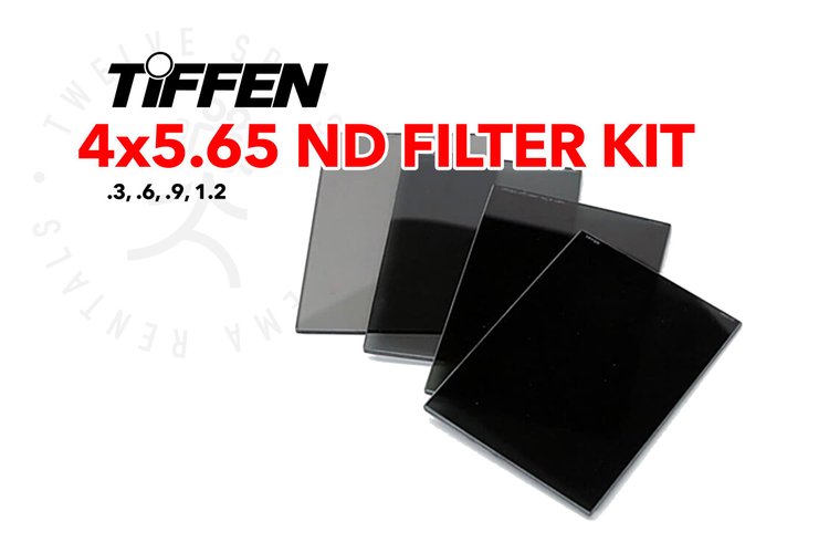 Tiffen 4 x 5.65" ND filter Kit (.3, .6, .9, 1.2)