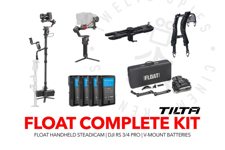 Tilta Float Handheld Gimbal Support System with DJI RS 4 Pro & more!