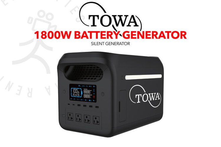 Towa 1800W Battery Power Station Generator