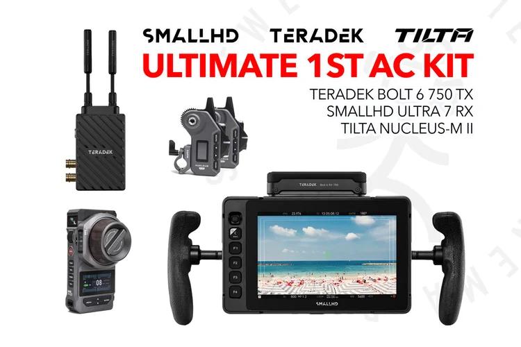 Ultimate 1st AC Focus Package | SmallHD Ultra 7, Teradek Bolt 6 & Nucleus-M II