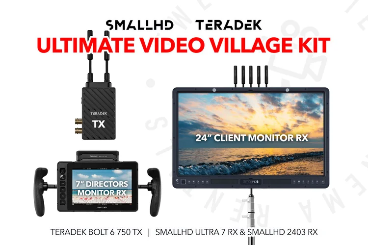 Ultimate Teradek & SmallHD 1:2 Complete Video Village Package