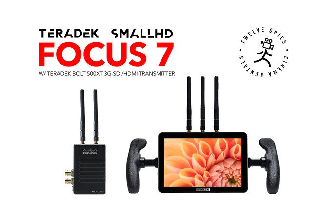 Wireless Directors Monitor Kit (SmallHD Focus 7 RX & Teradek Bolt 500XT TX)