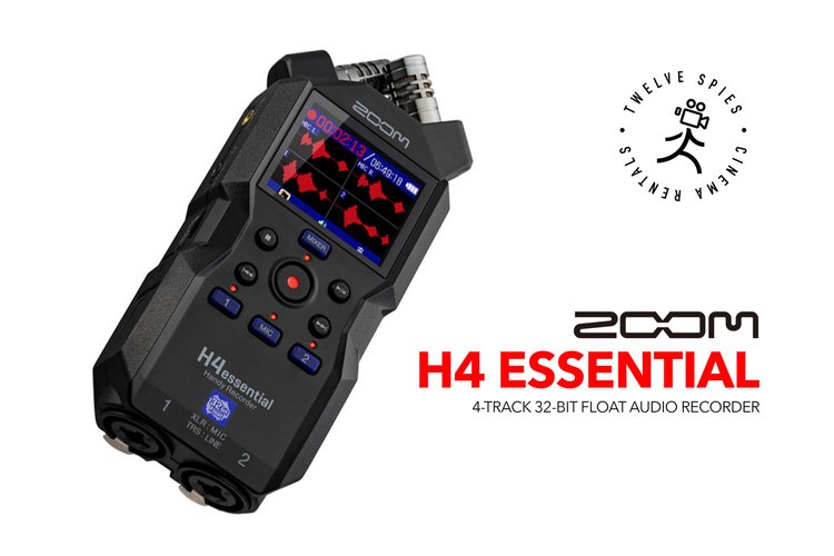 Zoom H4essential 4-Track 32-Bit Float Portable Audio Recorder