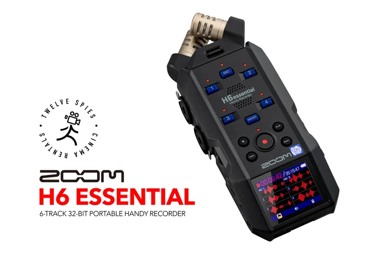 Zoom H6essential 6-Track 32-Bit Float Portable Audio Recorder