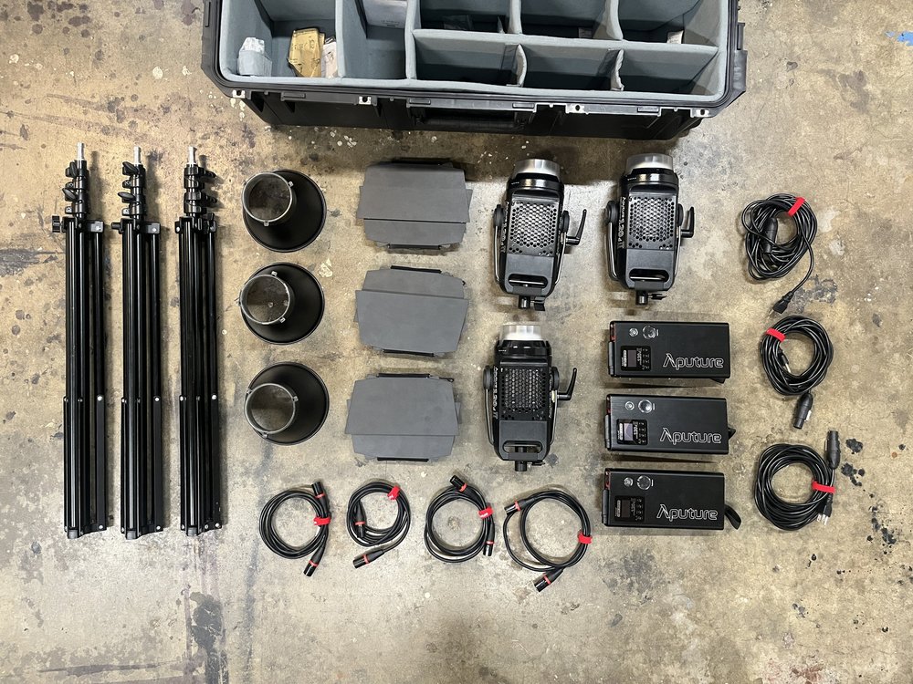 Aputure LS 120d II rental case contents