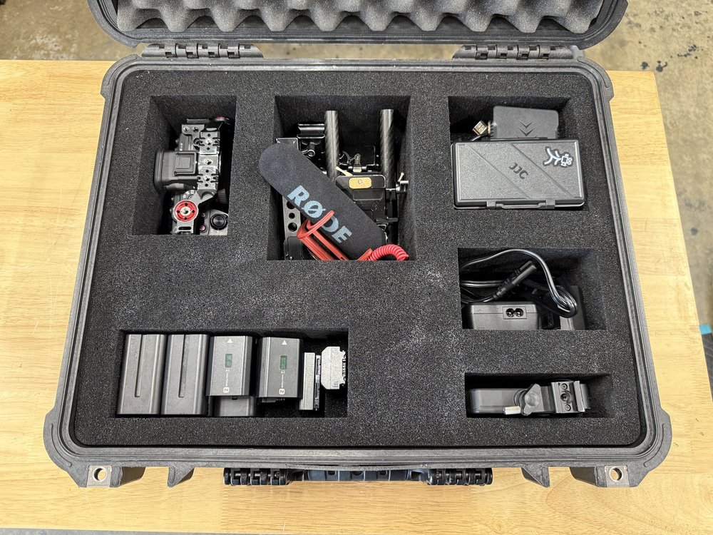 Sony a7s III rental case contents