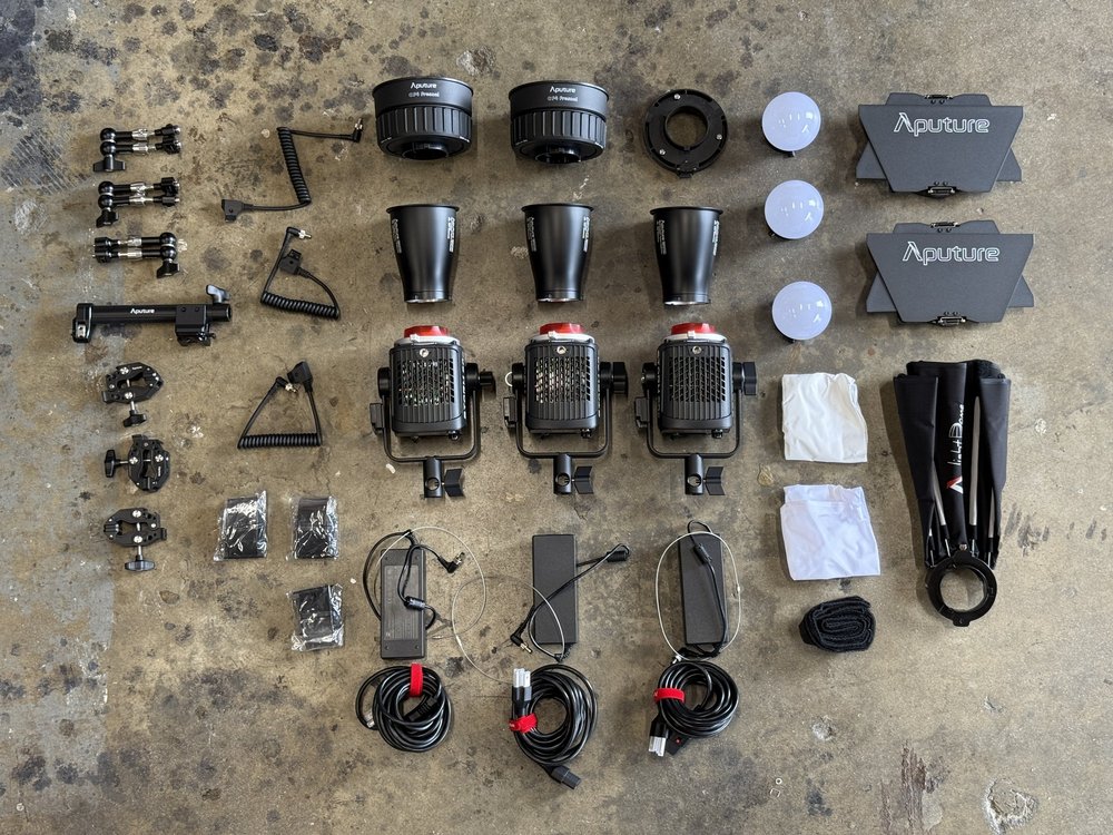 Aputure 80c rental case contents
