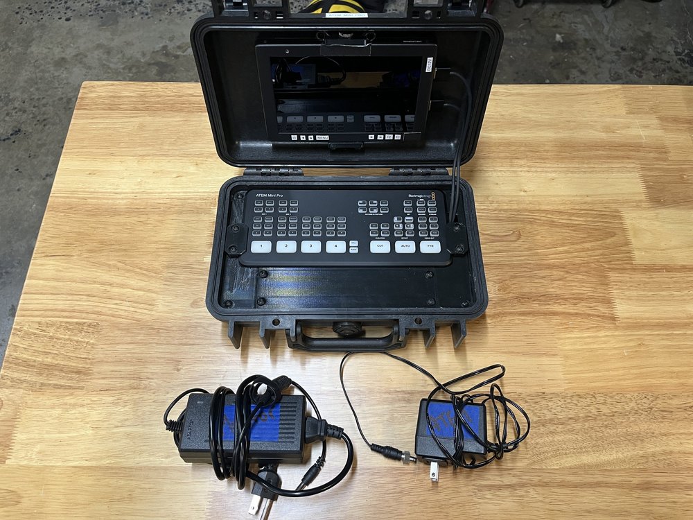 Atem Mini Pro rental case contents 1 of 2