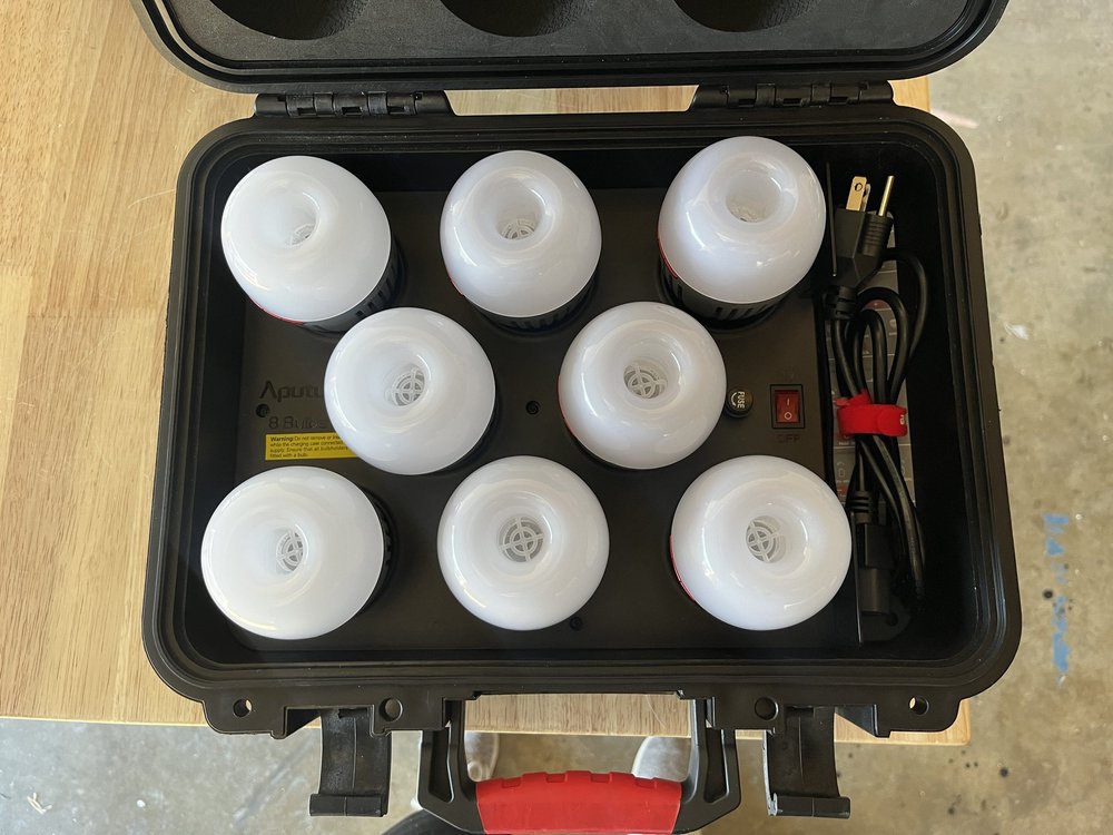 Aputure B7c rental case contents